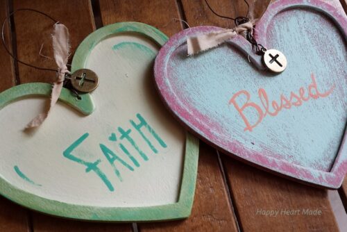 Wooden Hearts-Finished