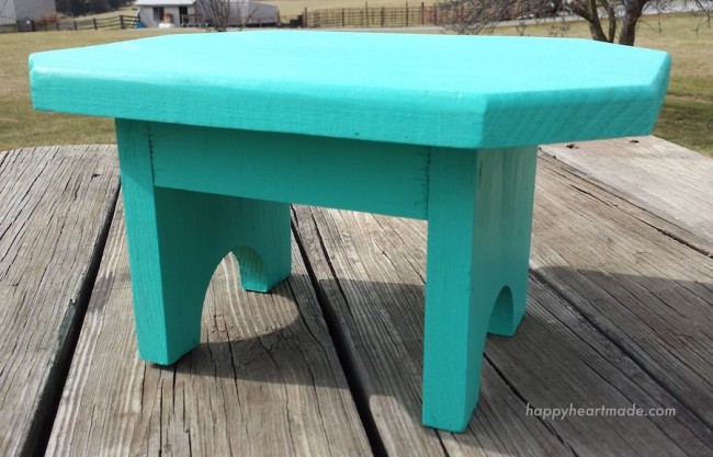 stool finished